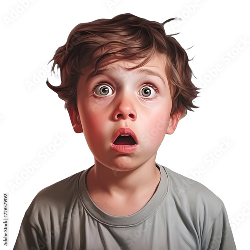 boy with awe facial expression png image © JAArtificial