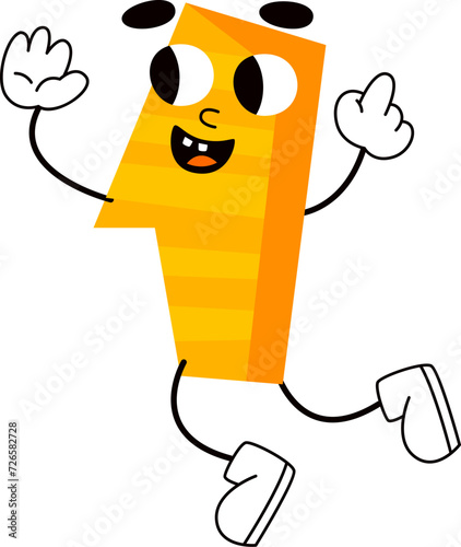 1 Digit Number Character Alphabet