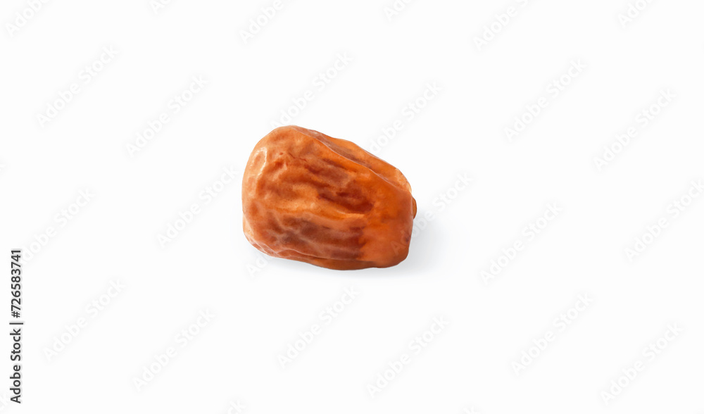 Dried dates fruits isolated on white background. Dried dates fruits isolated on white background.