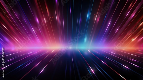 Colorful light bursts ,laser light for modern abstract background,speed of light