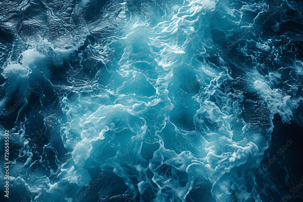 ocean wallpaper in rough waters