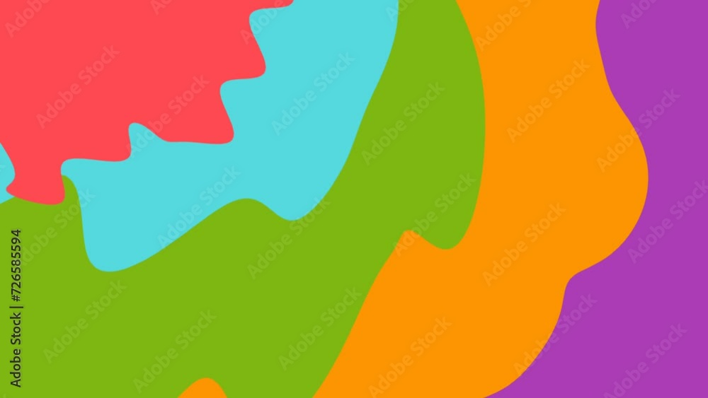 Seamless looping abstract colorful background animation. Seamless looping abstract colorful background animation.