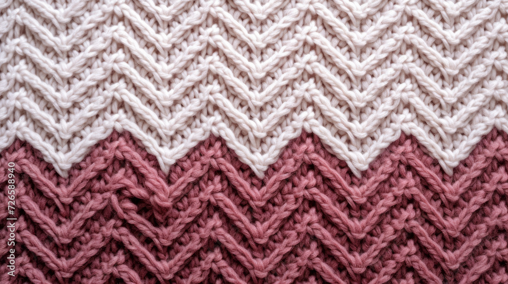 Knit ware background. A woven knitted fabric with a rich texture and a cozy feel. The intricate pattern of wool reveals the skill and artistry of the maker. Knit ware background. A woven knitted fabric with a rich texture and a cozy feel. The intricate pattern of wool reveals the skill and artistry of the maker.