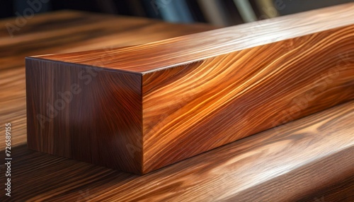 book on wooden table, Woodworking wall surface structure design, glossy finish. corner beveled diagonal edge routed. hand shaped classy paneled forms