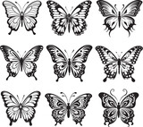 Butterfly Vector Illustration Collection