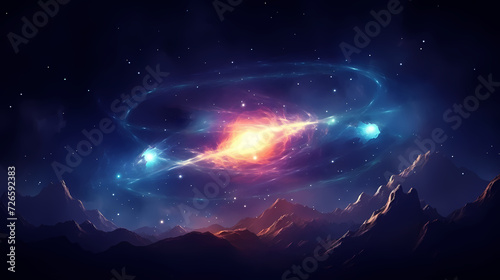 Space background  cosmic science  astronomy background