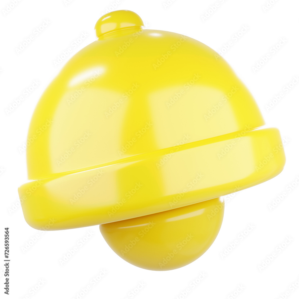 Fototapeta premium Bell 3D Icon