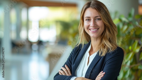 Professional Portrait of a Competent Woman