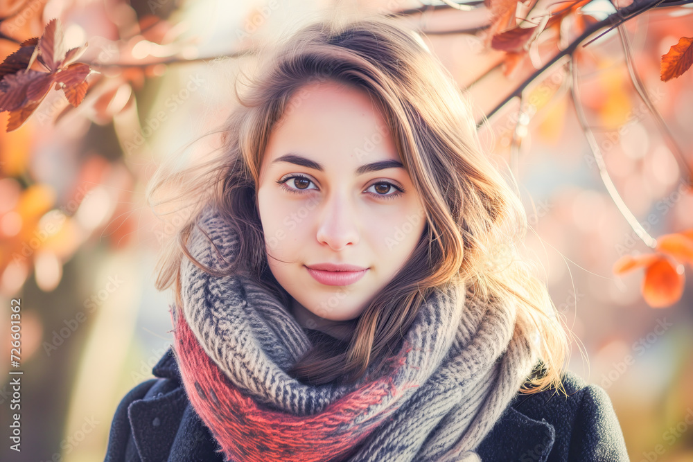 Authentic and inspiring portrait of a woman, March, International Women's Day