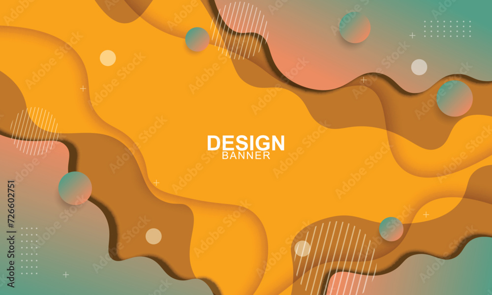 Gradient fluid with shadows. Gradient fluid with shadows.
