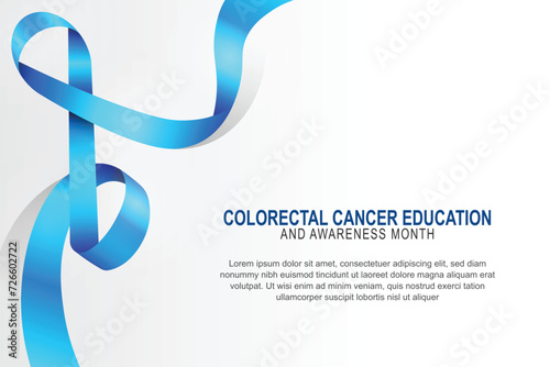 Wallpaper Mural Colorectal Cancer Education and Awareness Month background. Torontodigital.ca