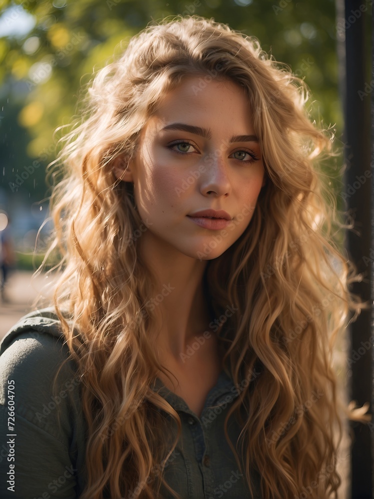 portrait of a girl portrait of a girl