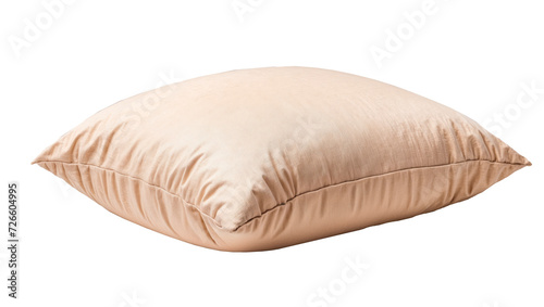 beige pillow separate without background