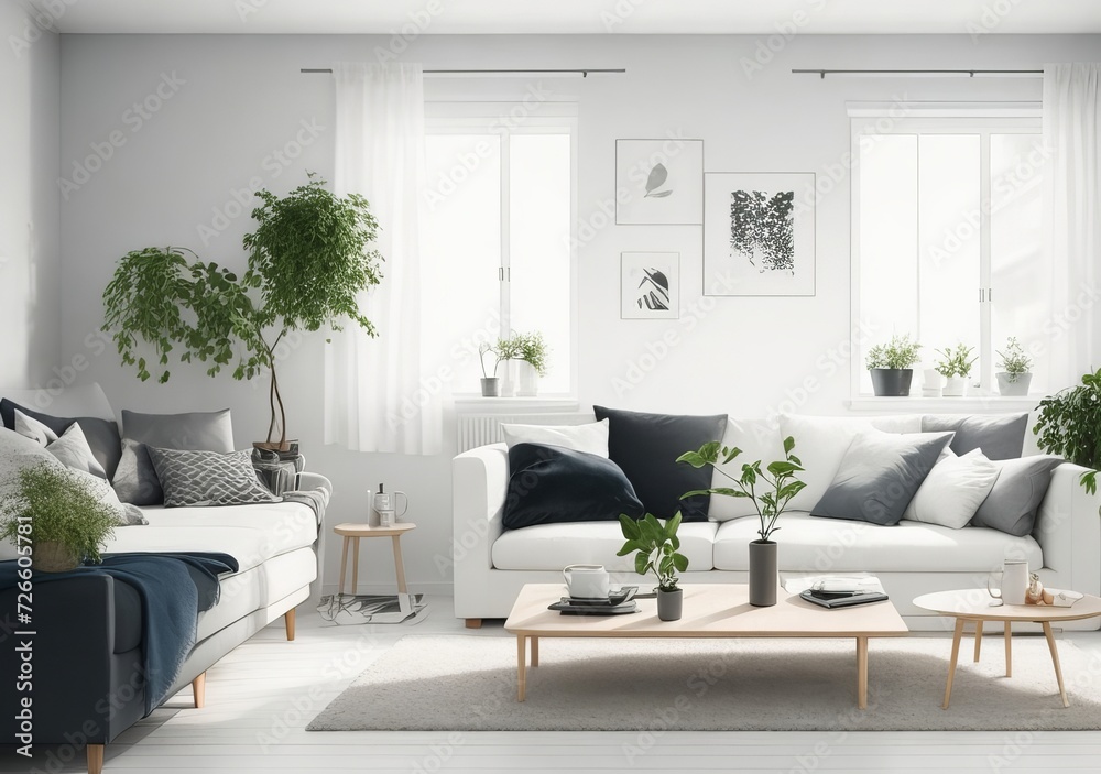 Fototapeta premium interior room furniture