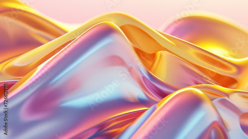 Abstract neon liquid background. 