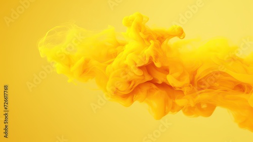 Abstract yellow smoke background. cloud, a soft Smoke cloudy texture background.