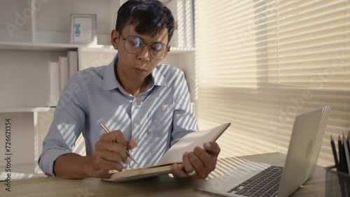 Taking note, Man's Hand Writing an Important Message in Notebook - Communication, Take notes of important messages.