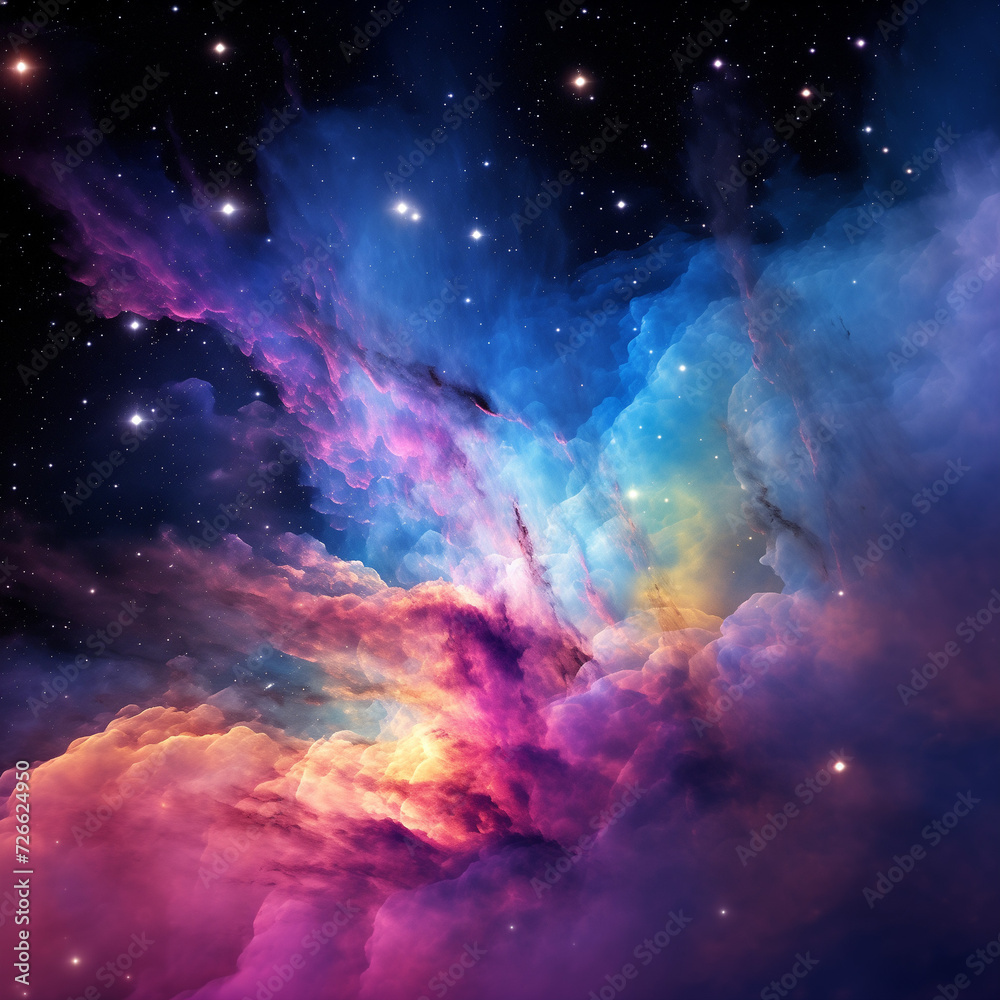 Fototapeta premium Celestial Ballet v3