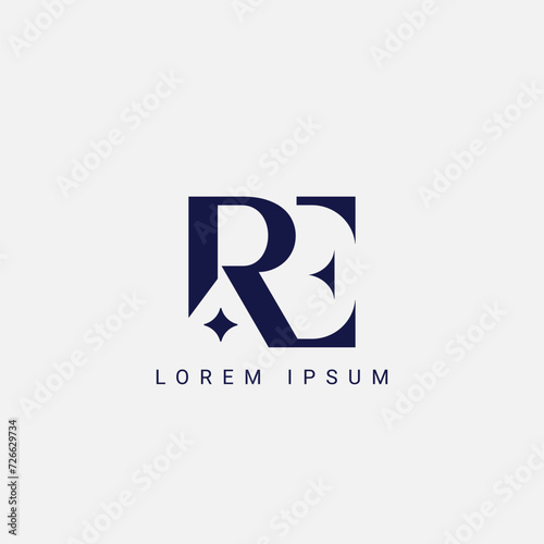 RE Logo Design, Inspiration for a Unique Identity. Modern Elegance and Creative Design. RE Logo Design, Inspiration for a Unique Identity. Modern Elegance and Creative Design. RE logo. RE latter
