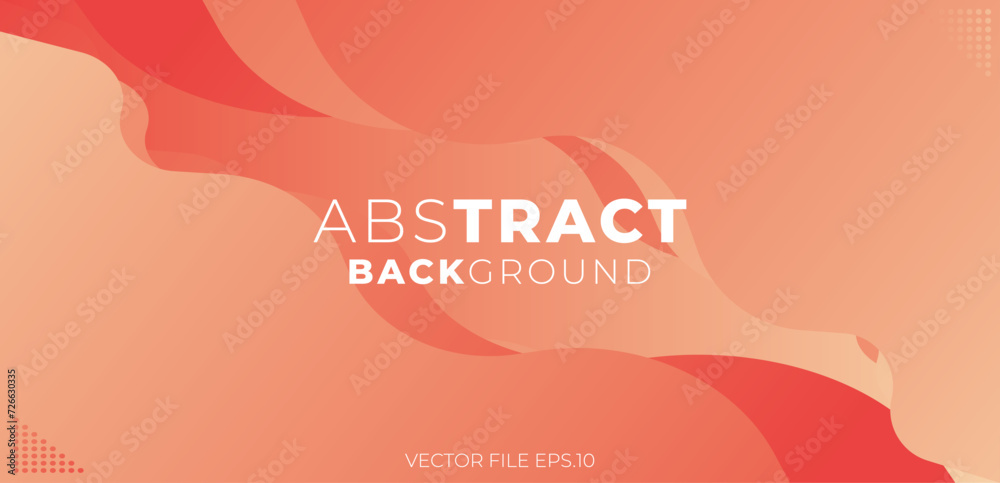 Abstract colorful background. Dynamic curved shapes composition, digital art, fancy color design, trendy Gradient background with stylish text. Eps10 vector