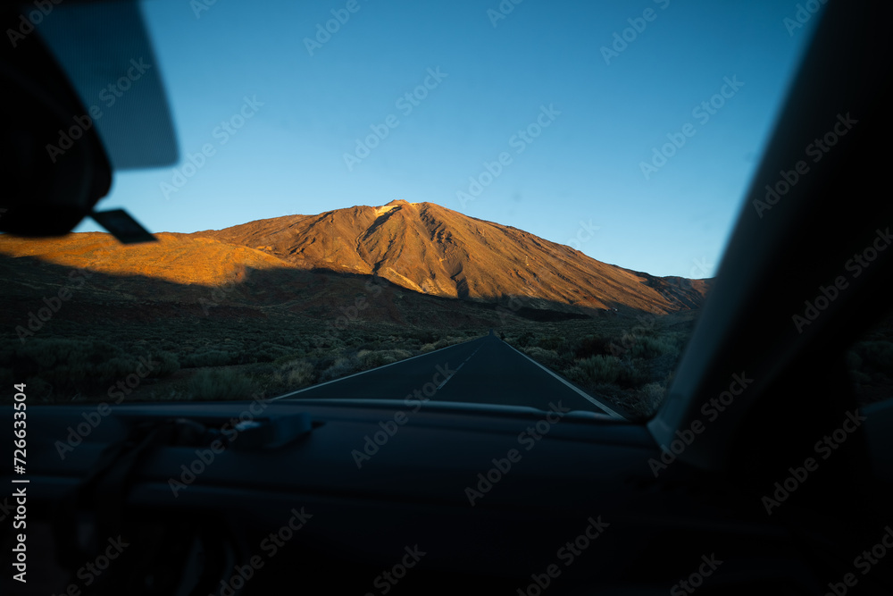 Park Narodowy Teide, Teneryfa, Wyspy Kanaryjskie - obrazy, fototapety, plakaty 