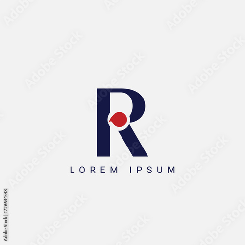 RI letter logo design. RI polygon, circle, triangle, hexagon, flat and simple style with white color variation letter logo set in one artboard. RI minimalist and classic logo. RI