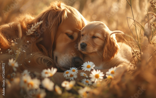 amor canino  photo