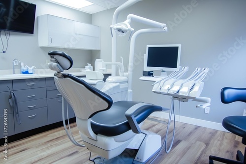Modern Dental Clinic Room with Advanced Equipment © Bijac