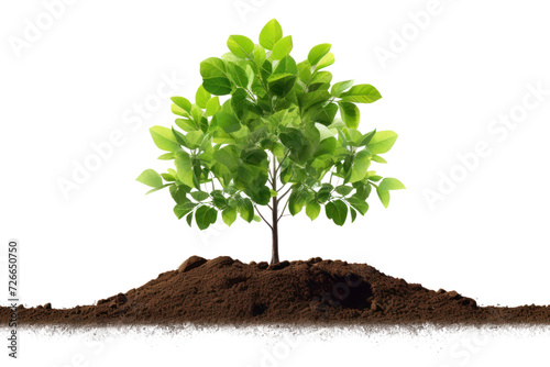 horticulture, sapling, growing tree, agriculture icon isolated on white transparent background. photo