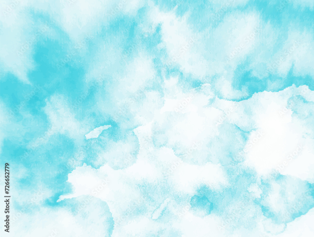 Fototapeta premium watercolor acrylic marble backgound. Vector abstract alcohol liquid texture in pastel color. abstract blurred backgound.vector design. sky vector backgound. Pastel sky vector backgound