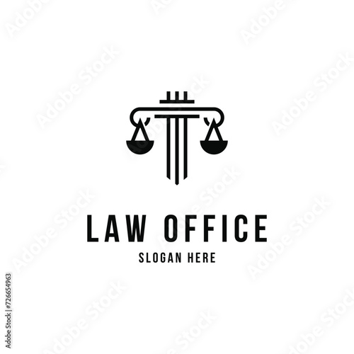 Law office logo design concept idea © MuhammadBahrudin