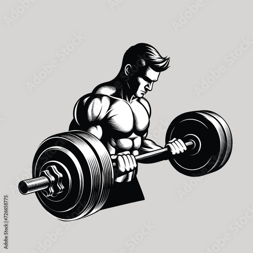 person lifting weights