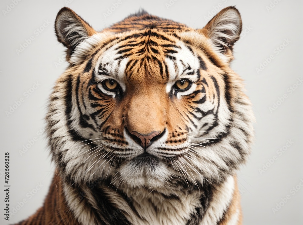 Obraz premium White Majesty: Tiger Portrait