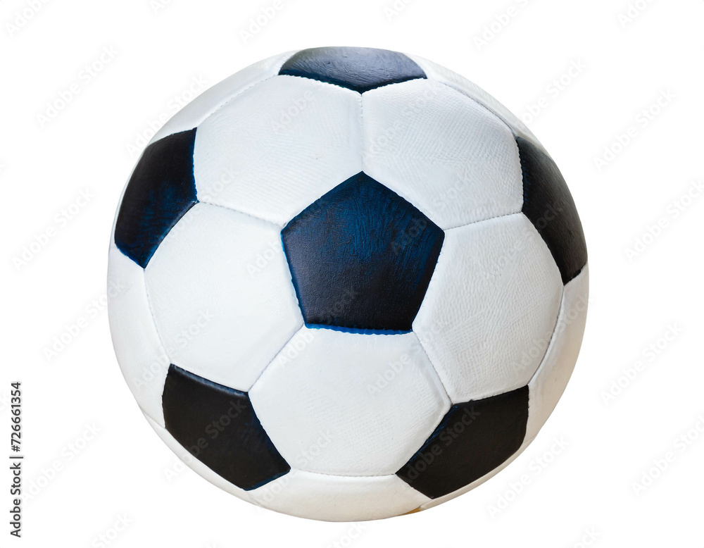 Fussball isoliert auf weißen Hintergrund, Freisteller Fussball isoliert auf weißen Hintergrund, Freisteller