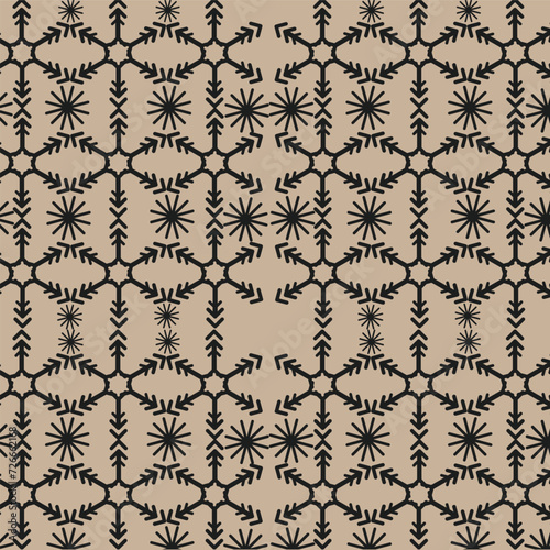Vector Seamless Unique Pattern Design