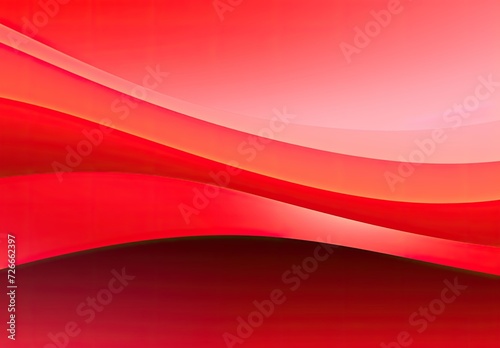 red background with a bright light