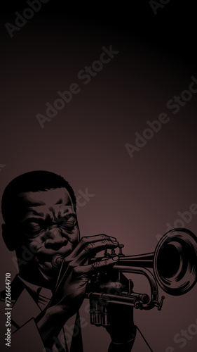 Musicien et Jazz : trompettiste