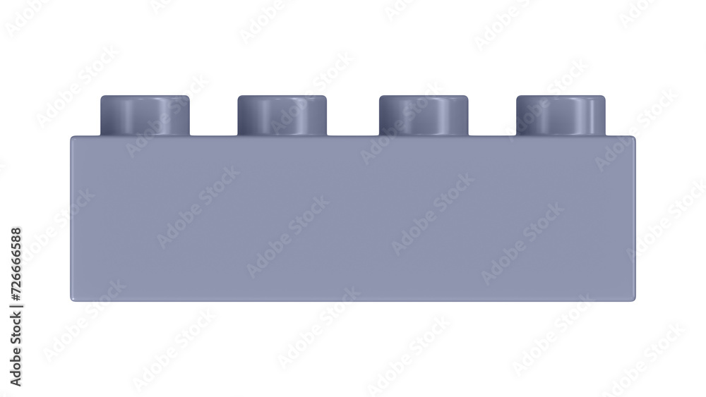 Cool Gray Block Isolated on a White Background. Close Up View of a Plastic Children Game Brick for Constructors, Front View. High Quality 3D Rendering with a Work Path. 8K Ultra HD, 7680x4320 Cool Gray Block Isolated on a White Background. Close Up View of a Plastic Children Game Brick for Constructors, Front View. High Quality 3D Rendering with a Work Path. 8K Ultra HD, 7680x4320