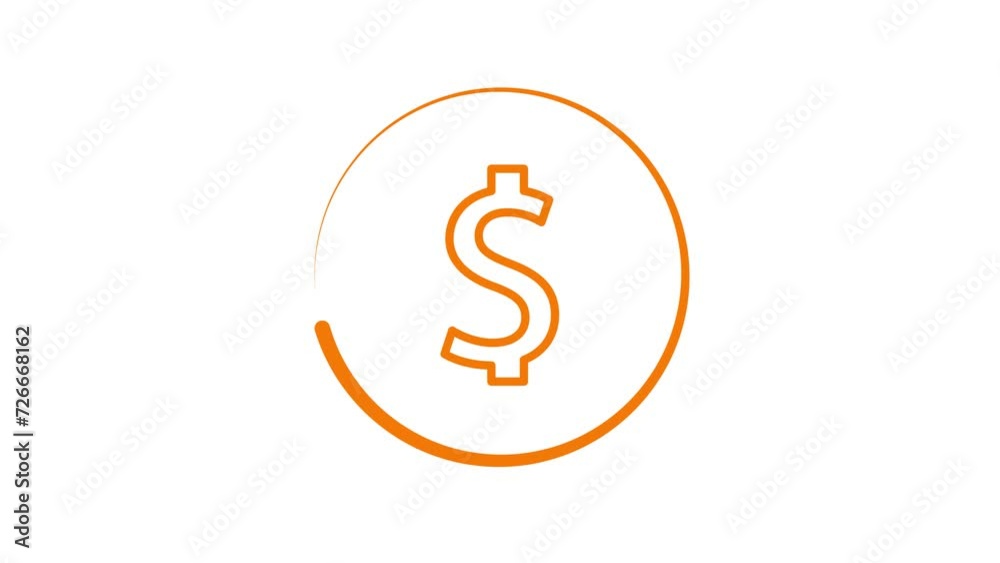 dollar sign and symbol design background animation dollar sign and symbol design background animation