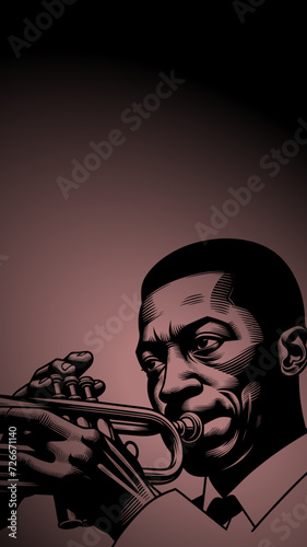 Musicien et Jazz : trompettiste