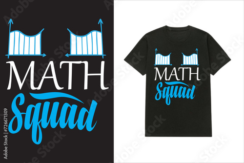 Math Squad T-shirt design