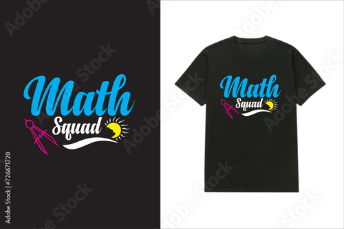 Math Squad T-shirt design