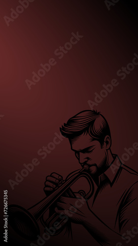 Musicien et Jazz : trompettiste