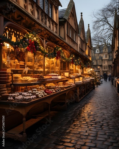 Christmas market in Strasbourg  France
