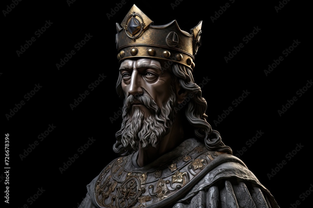 Statue of William the Conqueror. Statue of William the Conqueror.