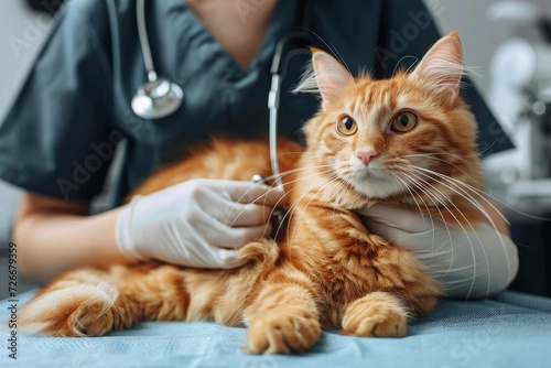 A contented person enjoys the comforting presence of their orange domestic cat, their whiskers tickling their hand as they relax in the warmth of their indoor sanctuary