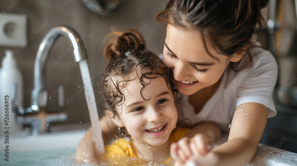 Personal Hygiene and SelfCare Routines Parents guiding children