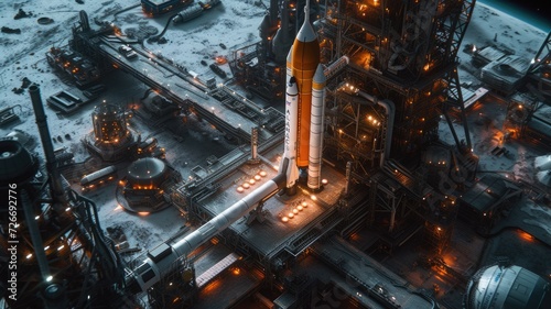 a space launch facility is a highly specialized and meticulously designed infrastructure