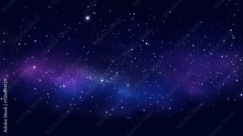 Countless stars twinkle in the night sky Countless stars twinkle in the night sky