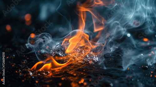 Smoke and Flames: If it's safe to do so, photograph the melting plastic in action. Capture the wisps of smoke or small flames that may arise during the melting process.